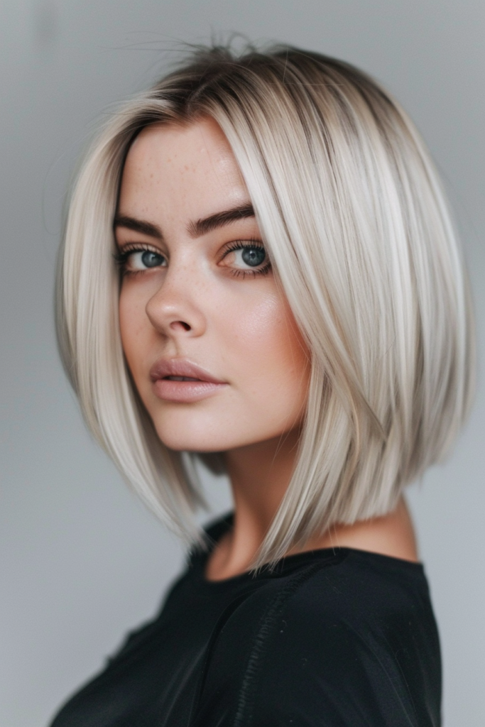 Icy Blonde Balayage Hair Ideas