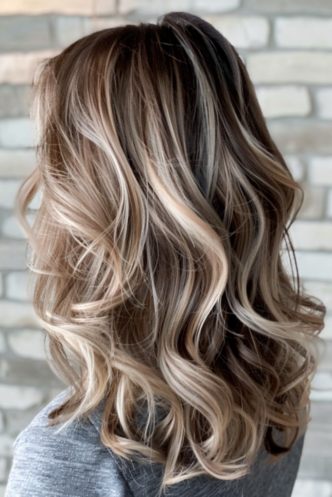 Icy Blonde Balayage Hair Ideas