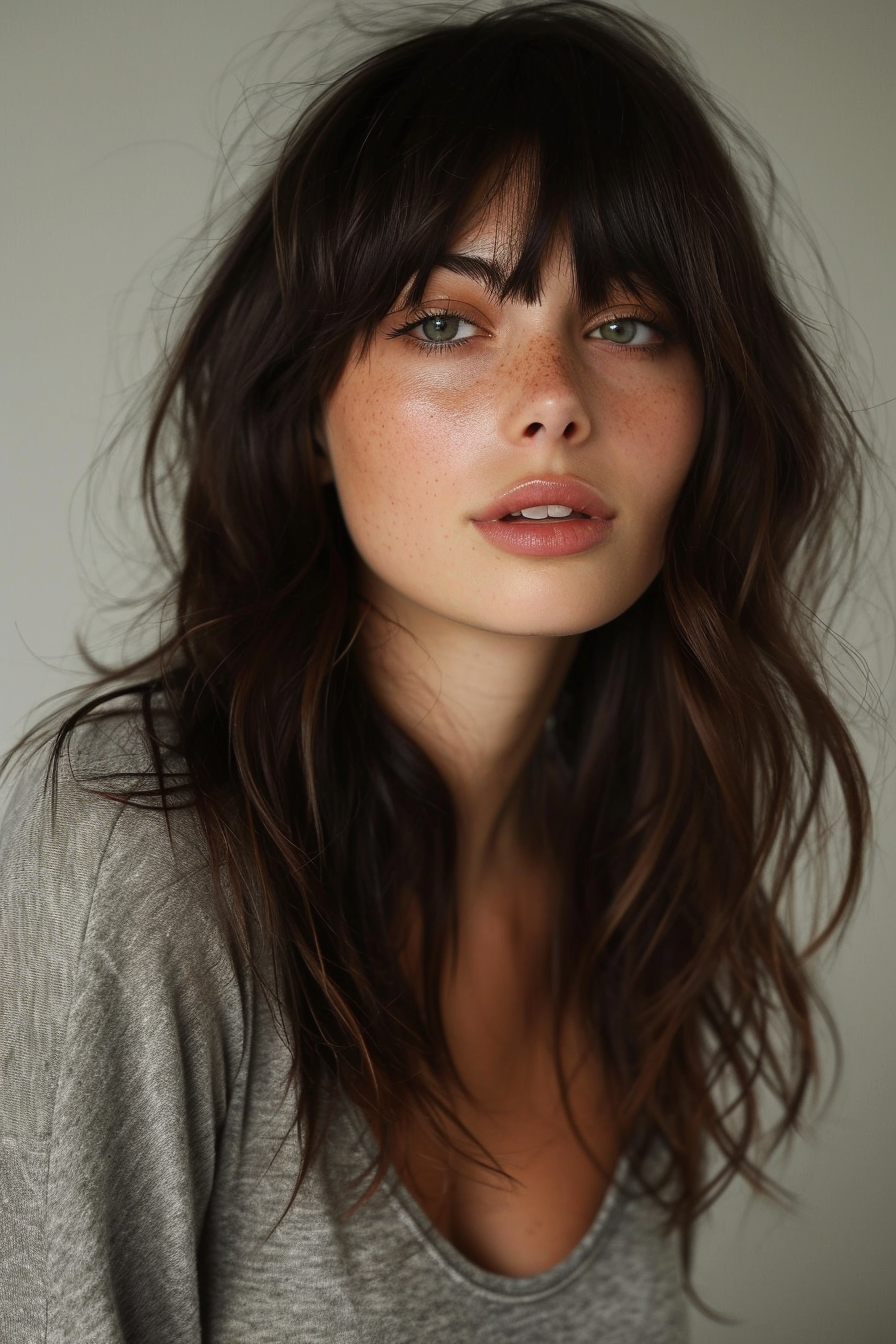 Brown Hair With Highlight Color Ideas 70