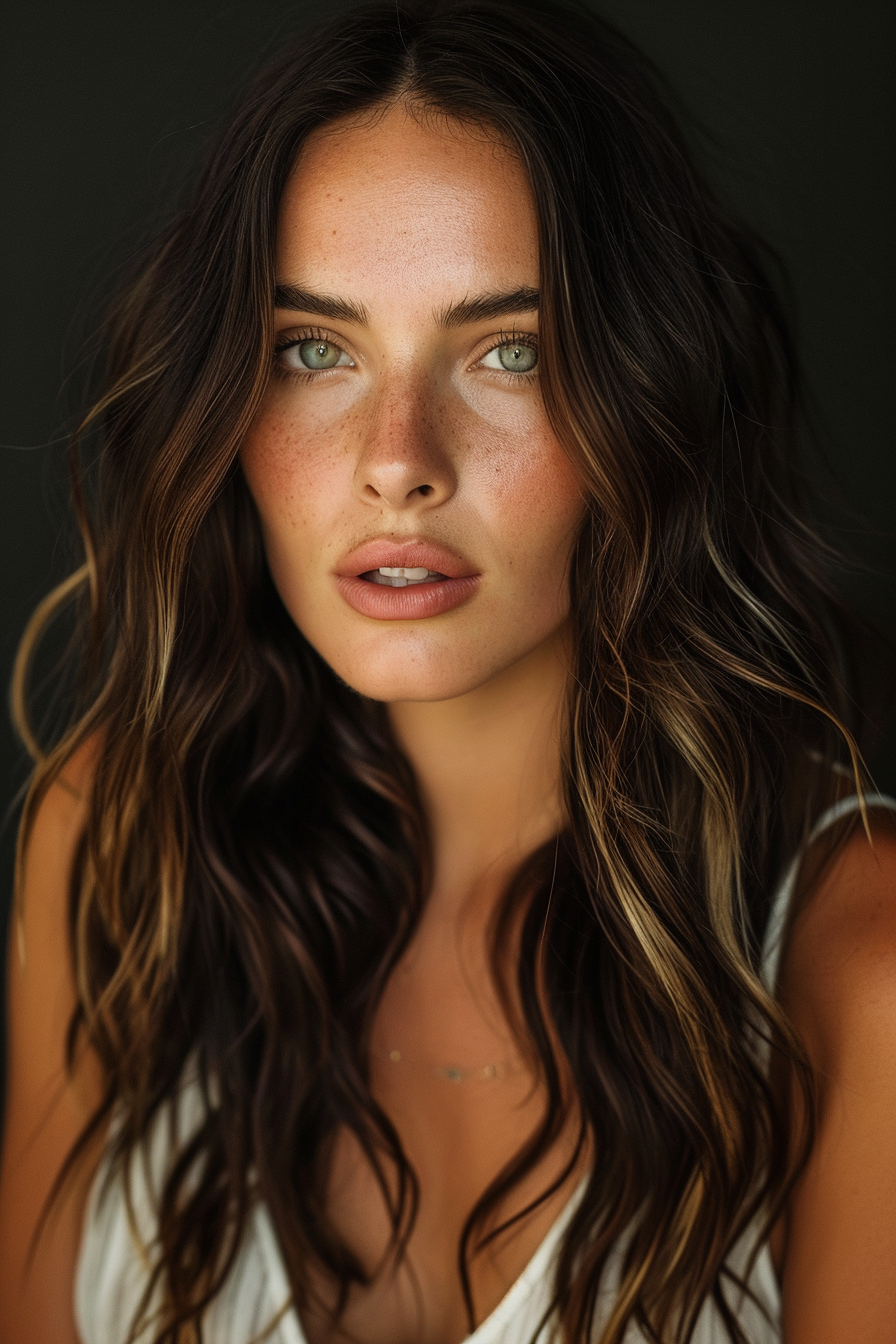 Brown Hair With Highlight Color Ideas 85