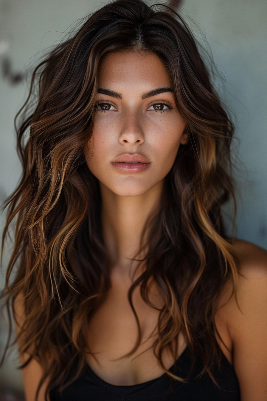 Brown Hair With Highlight Color Ideas 90