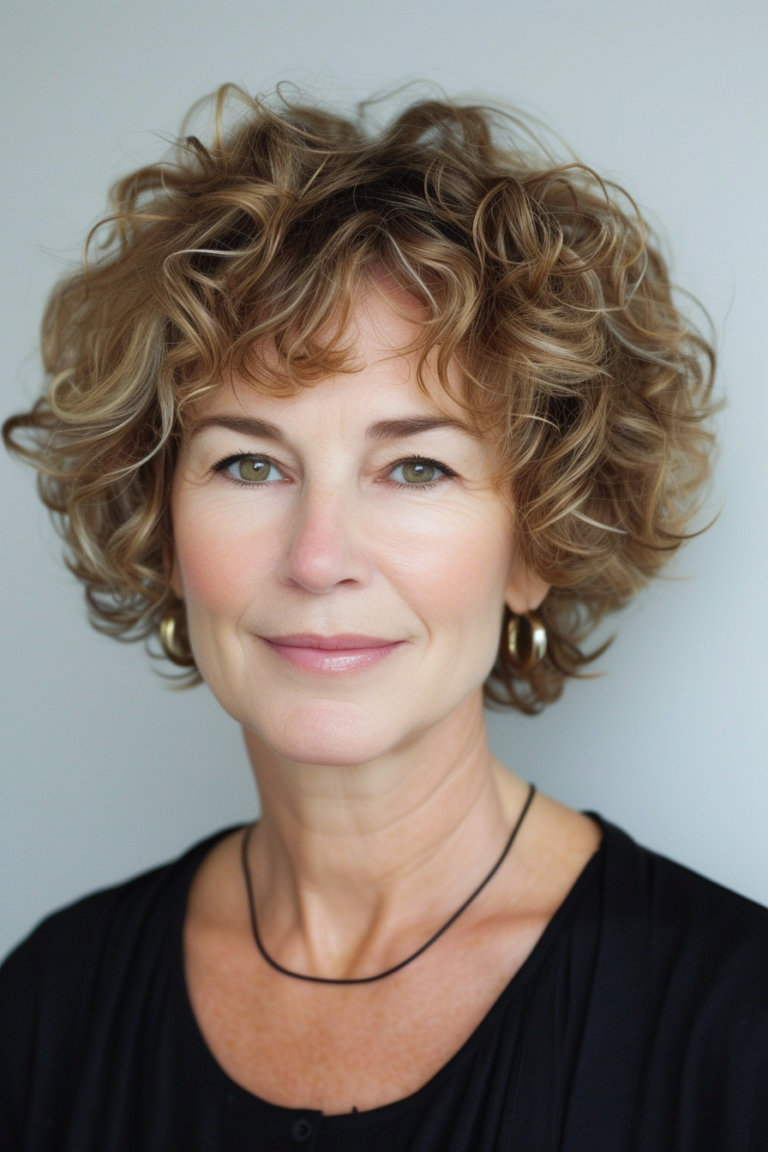 Gorgeous Curly Hairstyles for Women Over 60 That Defy Age