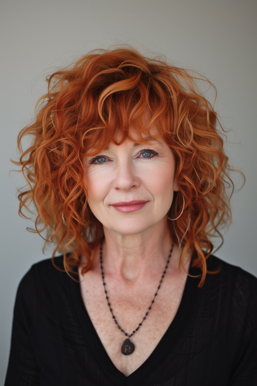 Curly Hair Ideas For Over 60s 14