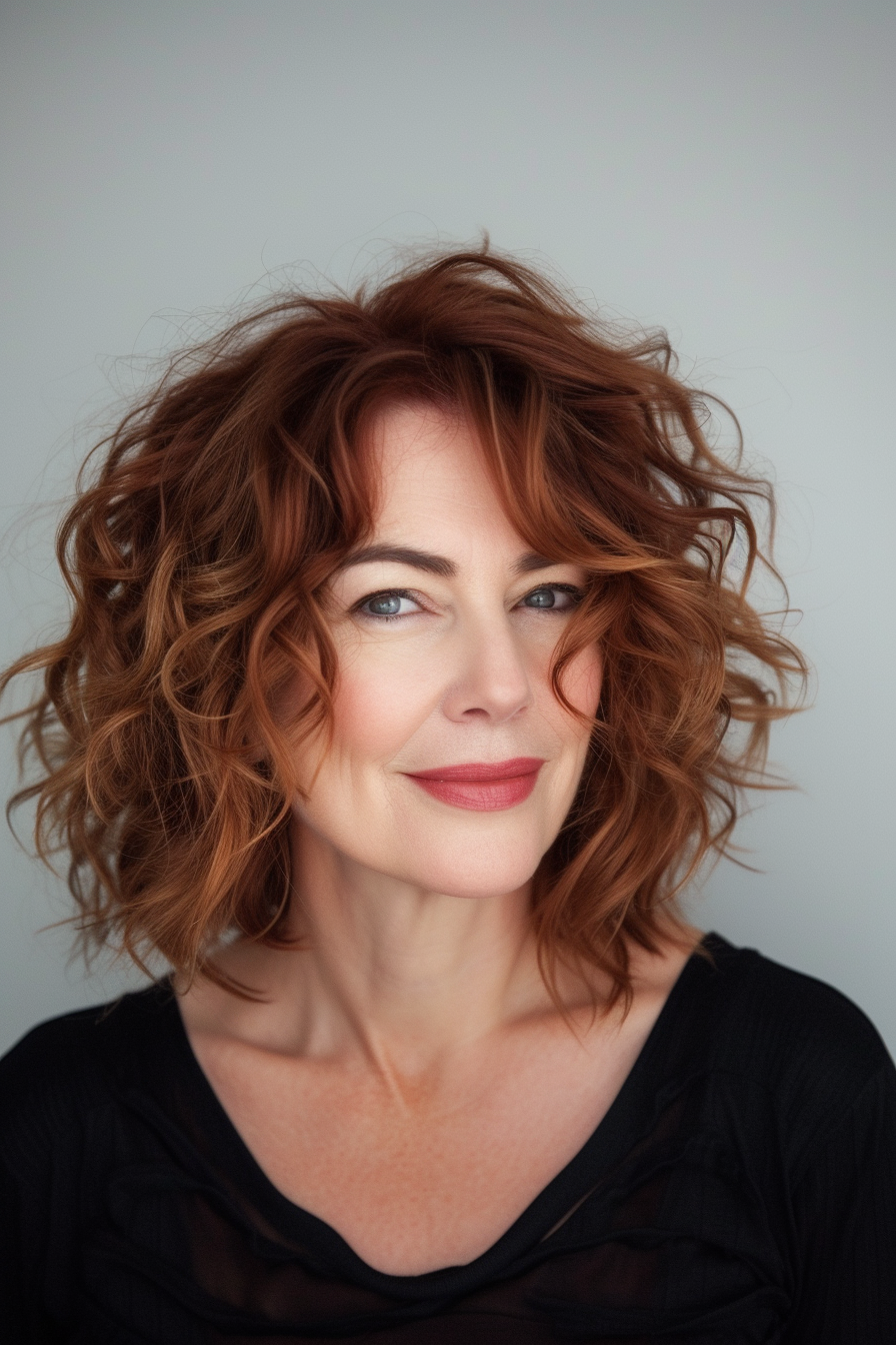Curly Hair Ideas For Over 60s 28