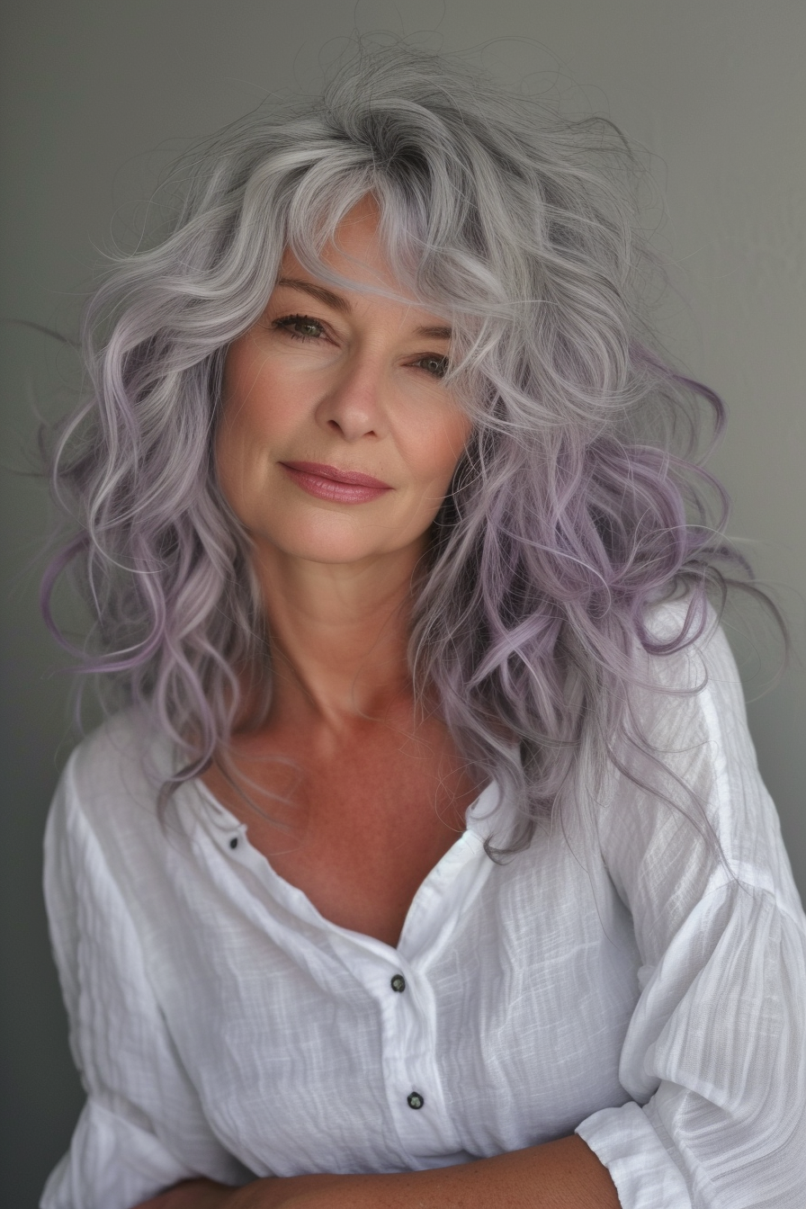 Curly Hair Ideas For Over 60s 40