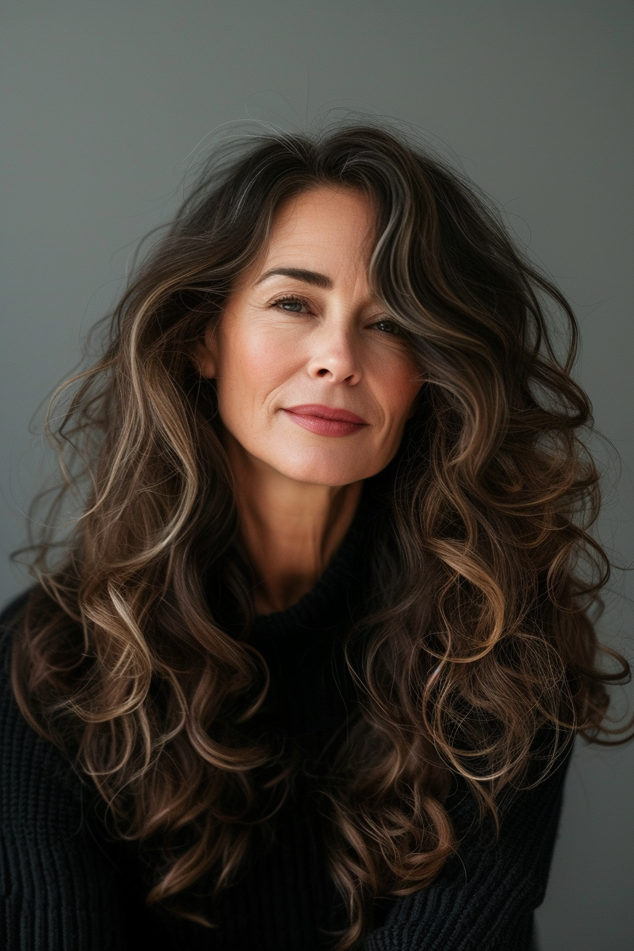 Curly Hair Ideas For Over 60s 43
