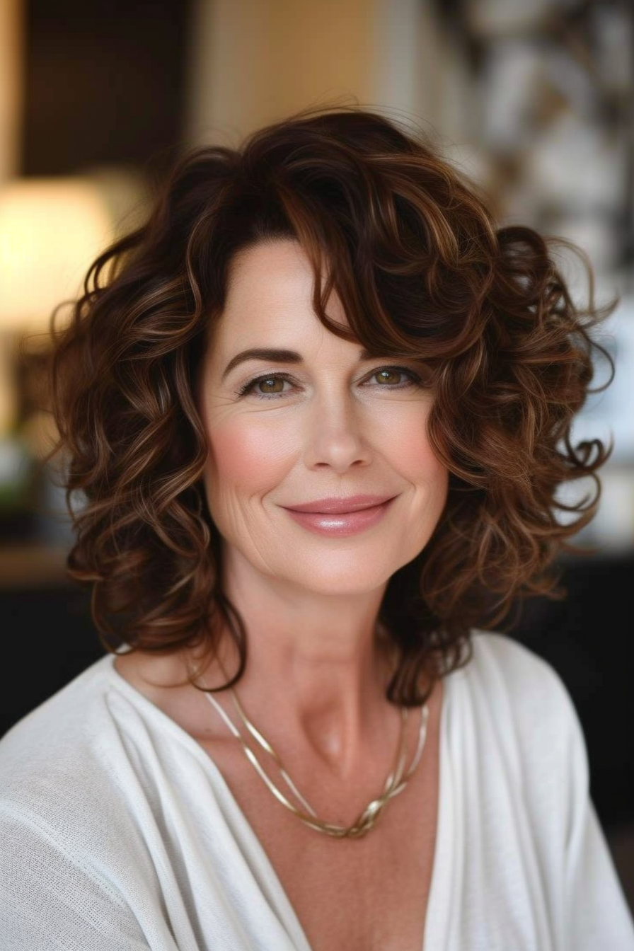 Curly Hair Ideas For Over 60s 46