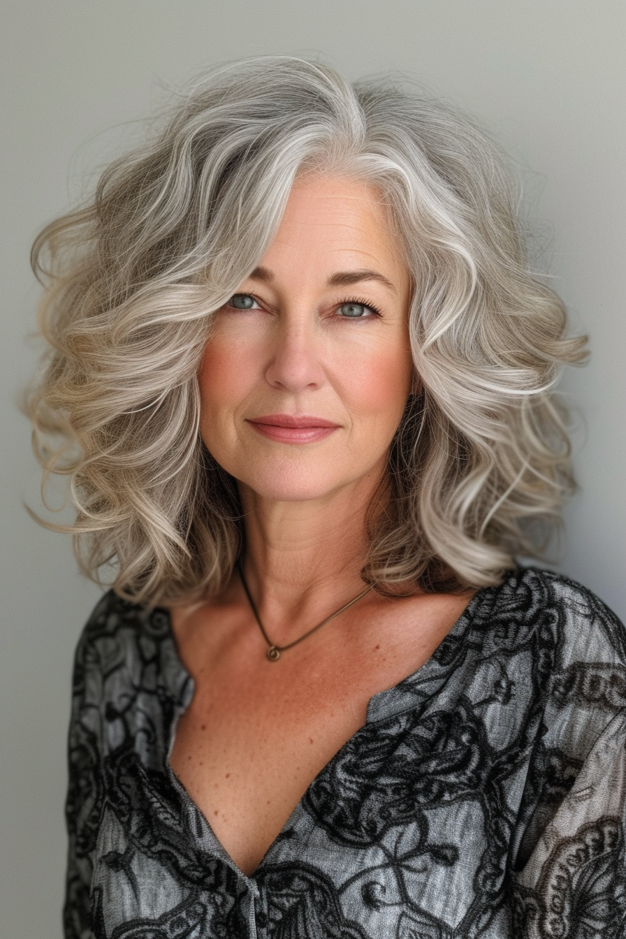 Curly Hair Ideas For Over 60s 51