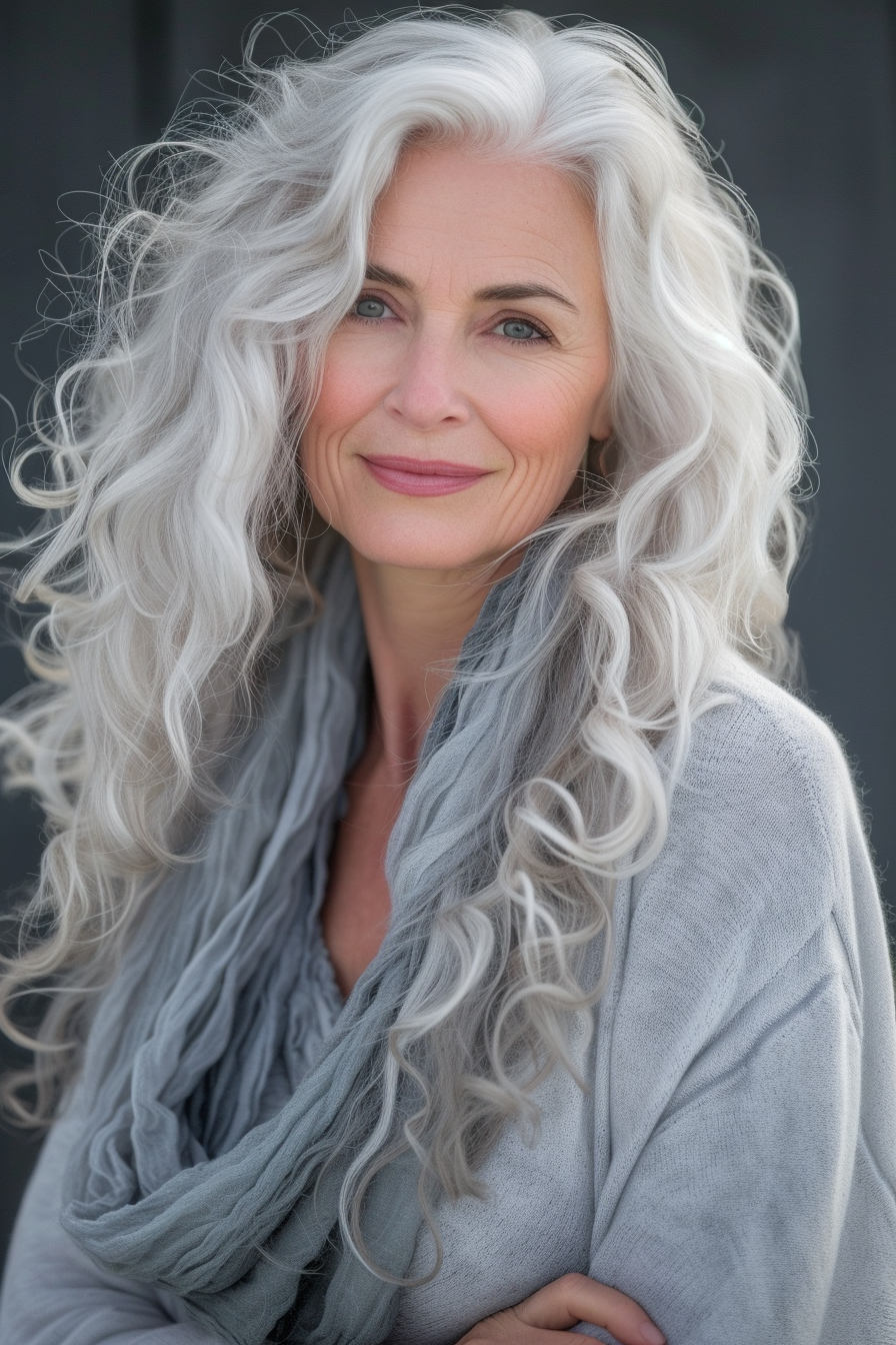 Curly Hair Ideas For Over 60s 69