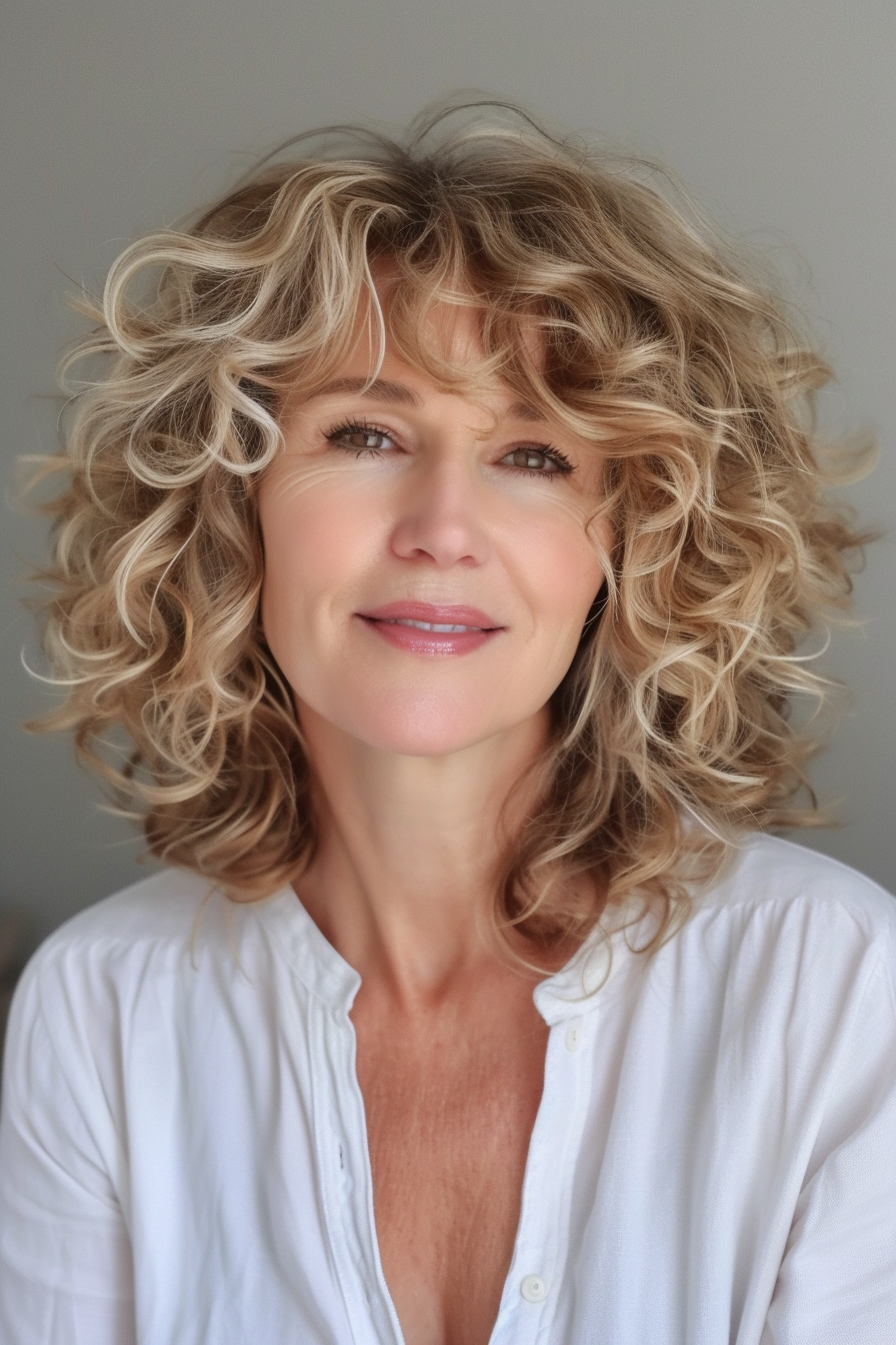 Curly Hair Ideas For Over 60s 7