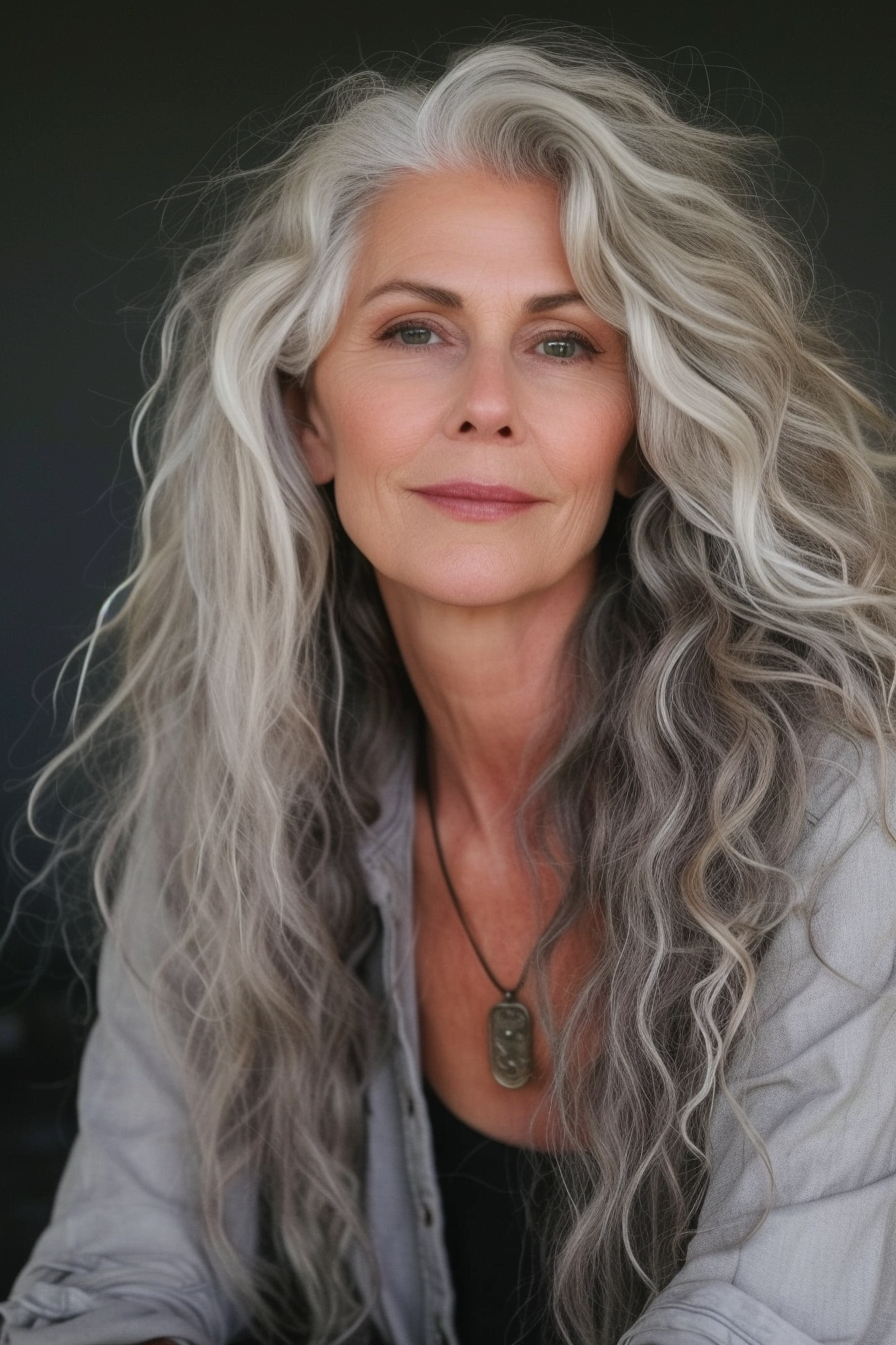 Curly Hair Ideas For Over 60s 72