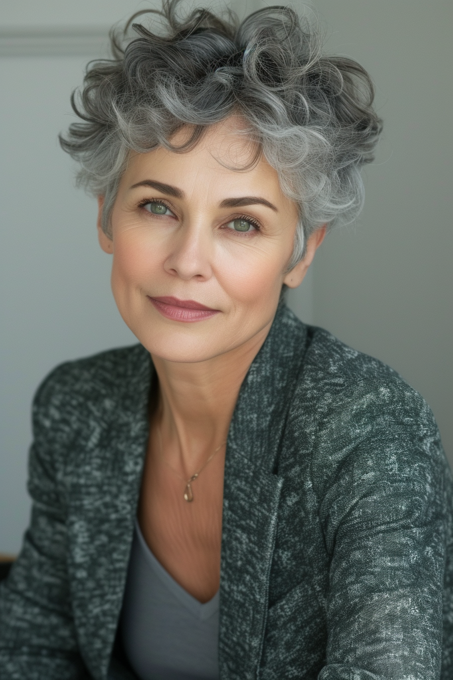 Curly Hair Ideas For Over 60s 8