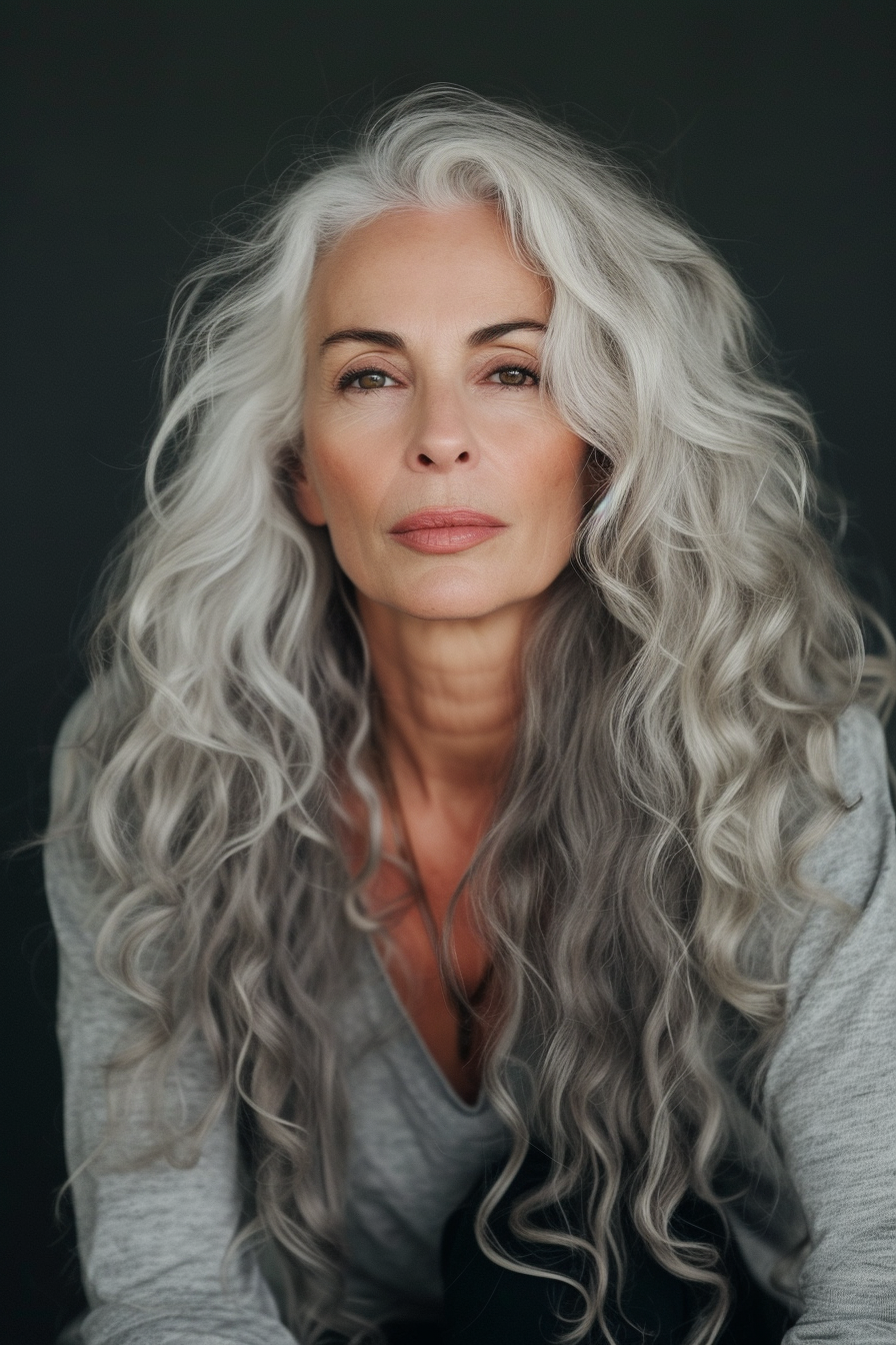 Curly Hair Ideas For Over 60s 80