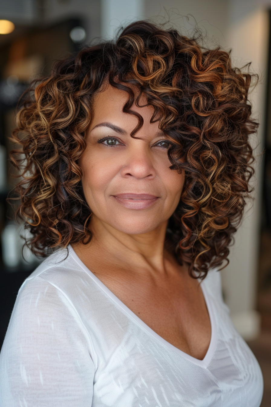 Curly Hair Ideas For Over 60s 82