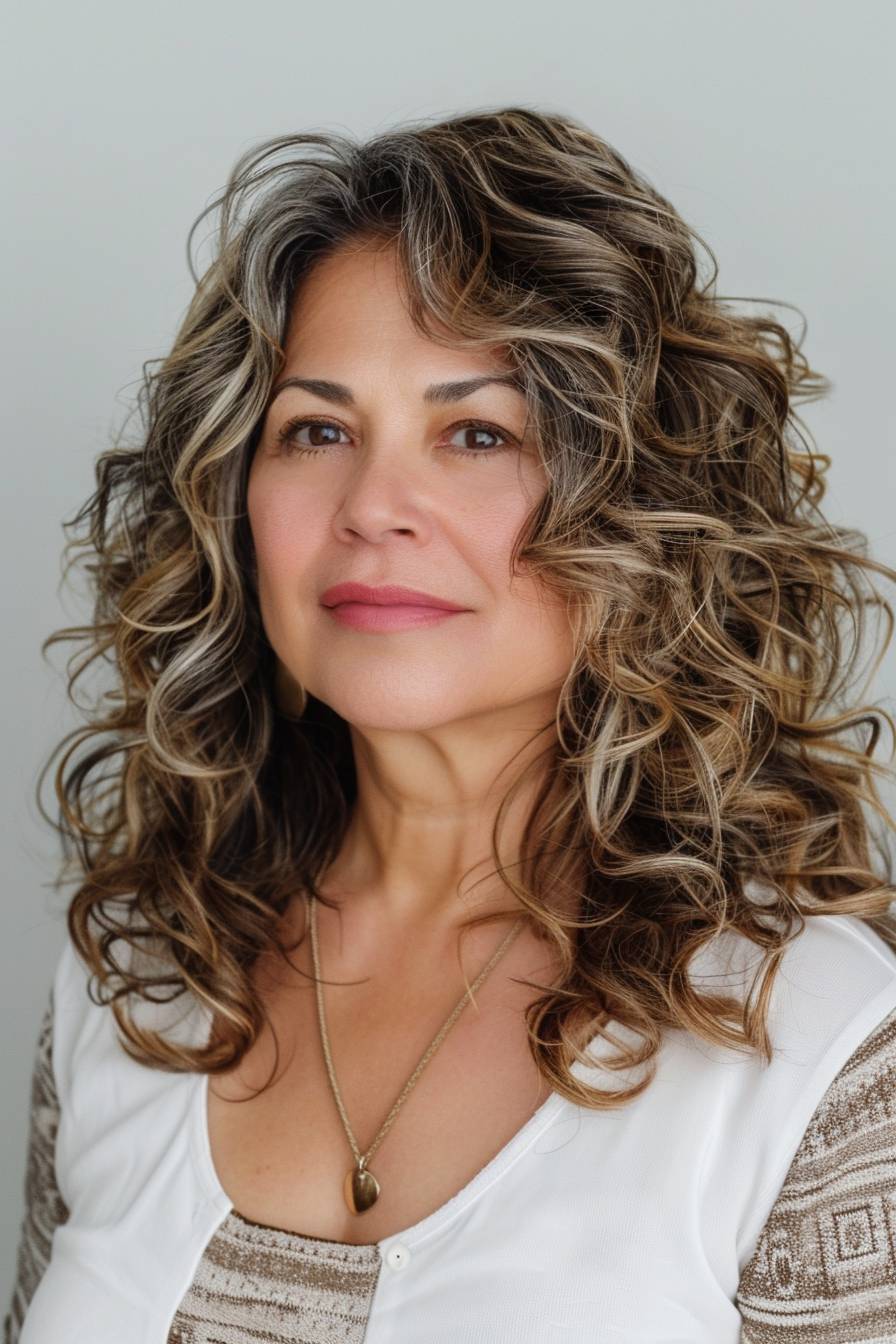 Curly Hair Ideas For Over 60s 91