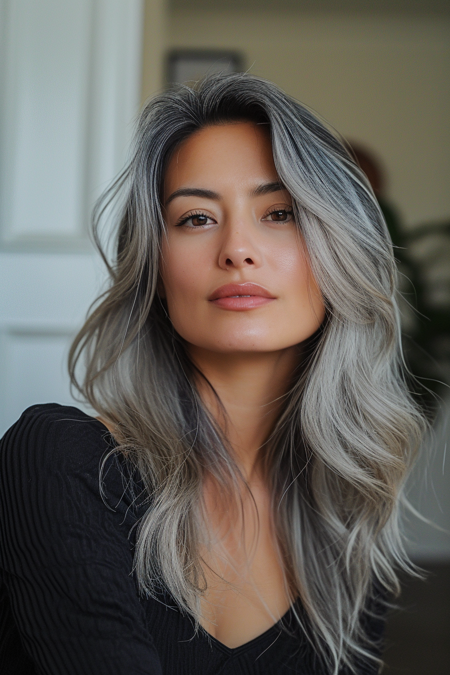 Silver Hair Color Ideas 3
