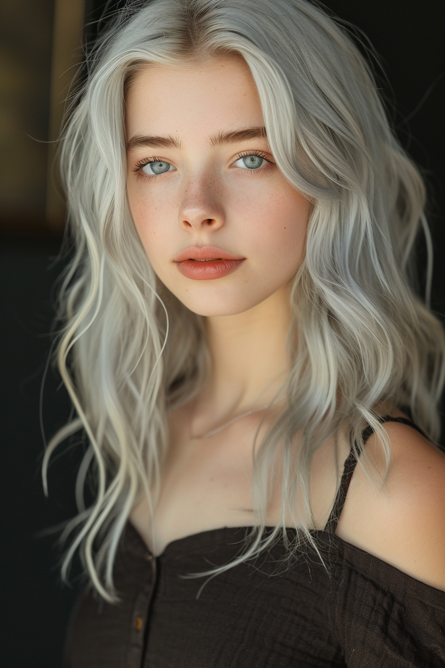 Silver Hair Color Ideas 69