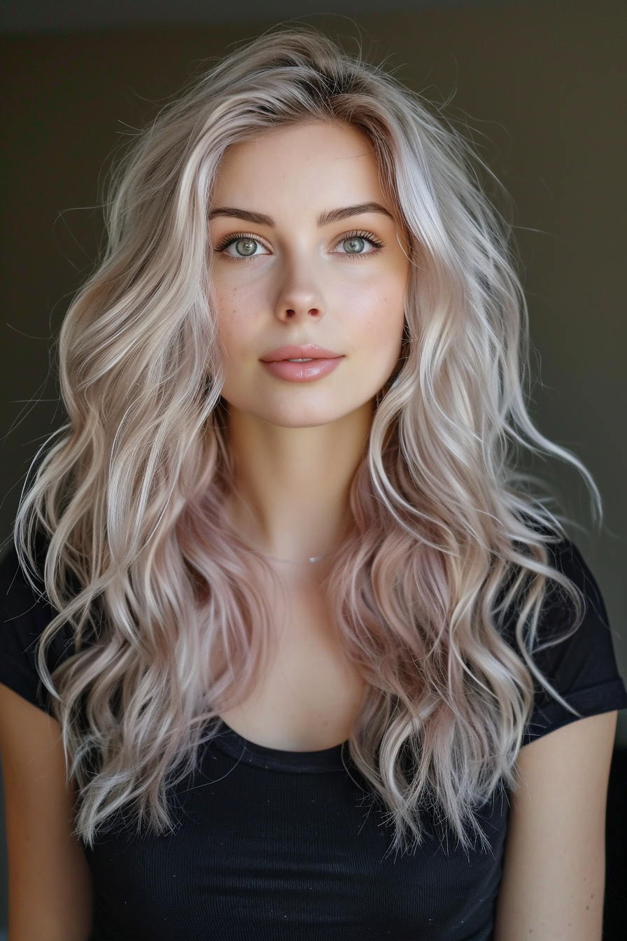 Silver Hair Color Ideas 75