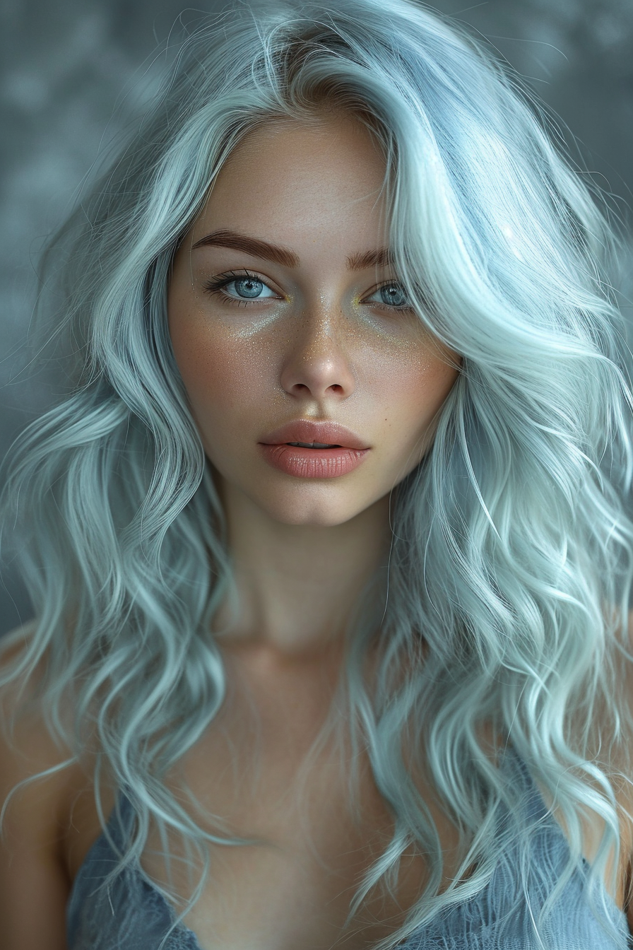 Silver Hair Color Ideas 81