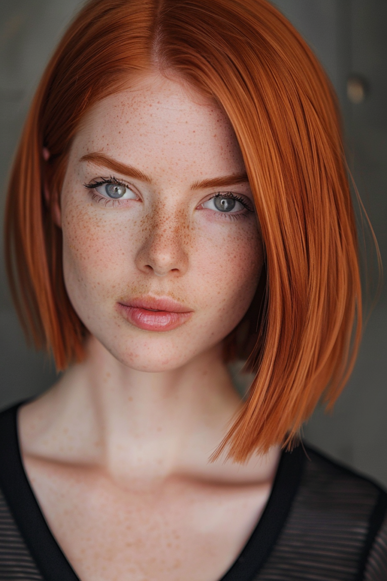 74+ Captivating Copper Hair Color Ideas