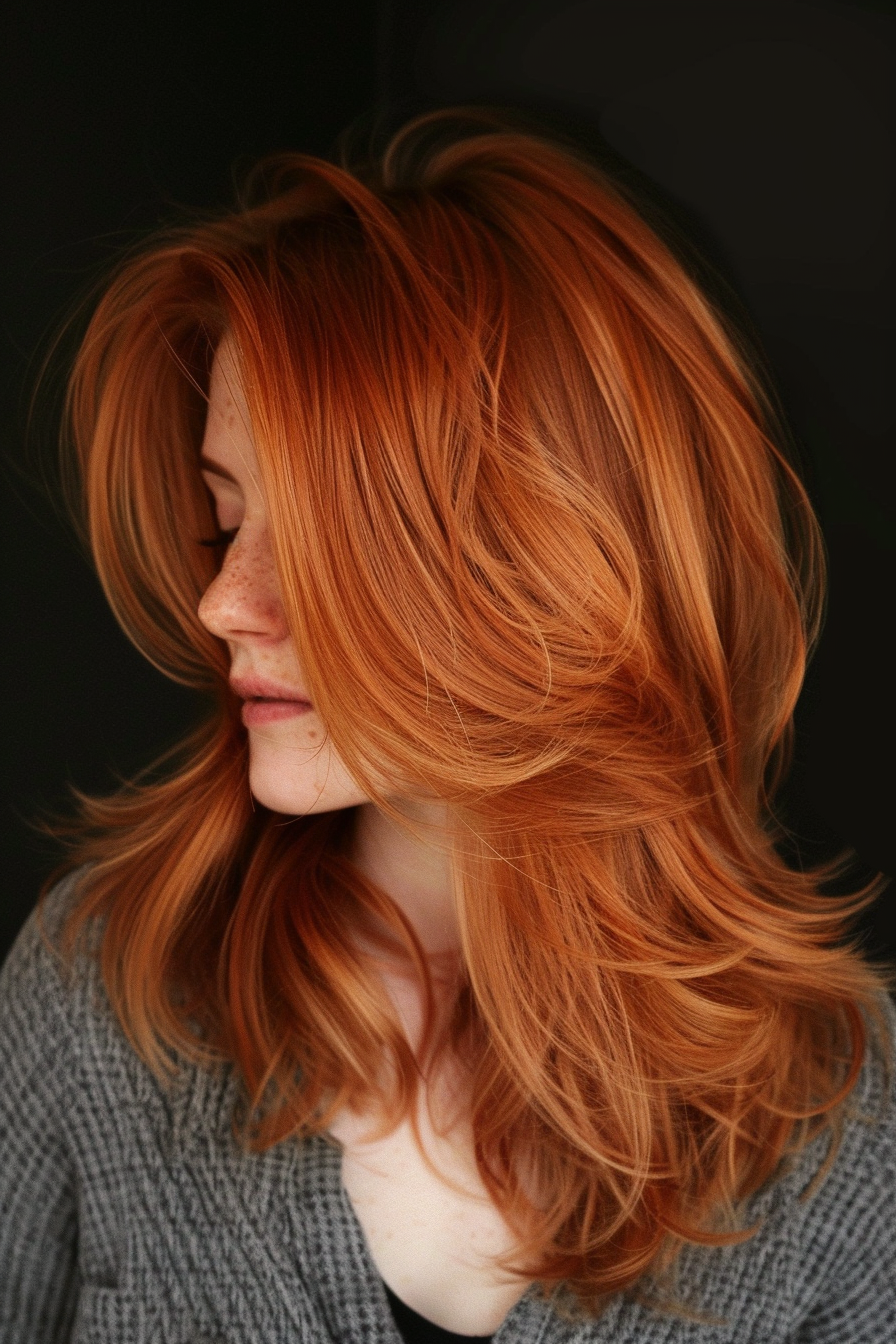 Copper Hair Ideas 44