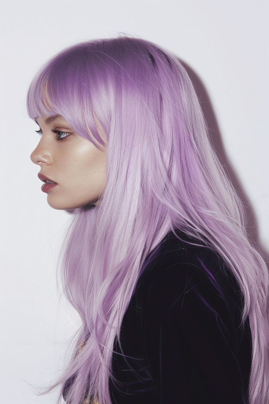 Lavender Hair Ideas 11