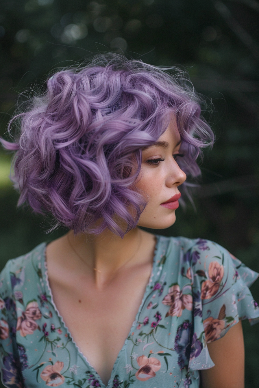 Lavender Hair Ideas 21