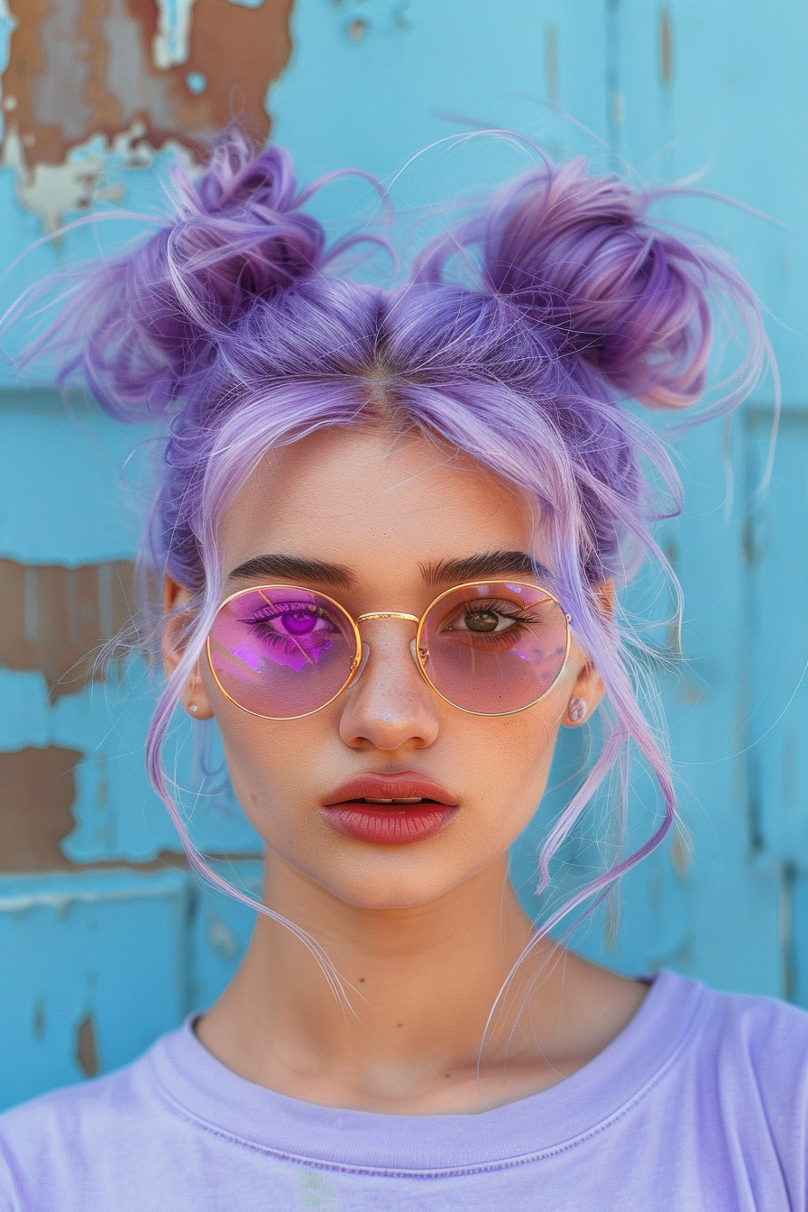 Lavender Hair Ideas 24