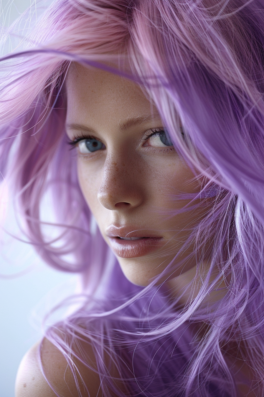 Lavender Hair Ideas 25