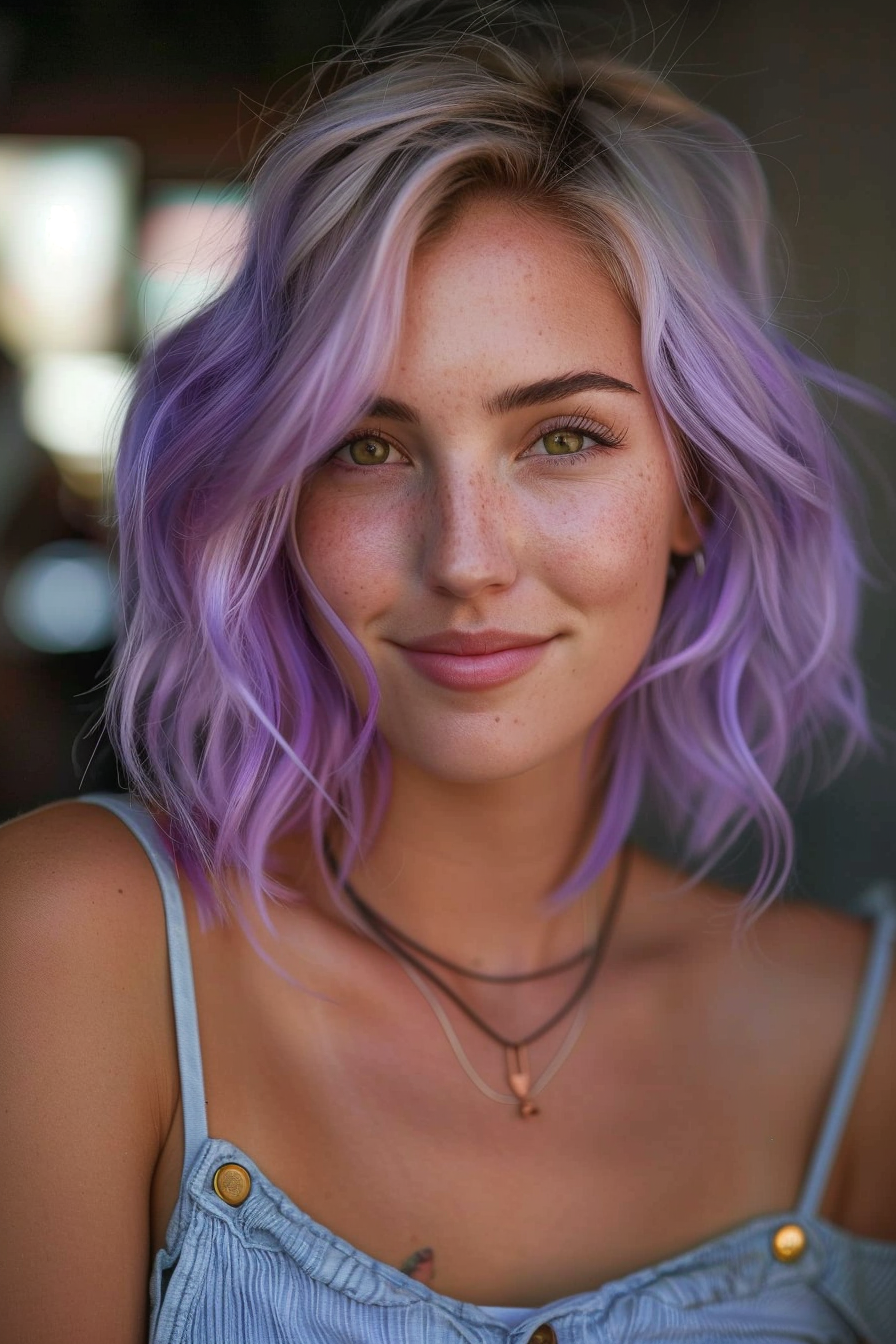 Lavender Hair Ideas 30