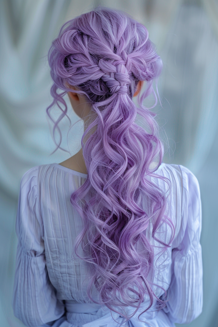 Lavender Hair Ideas 35