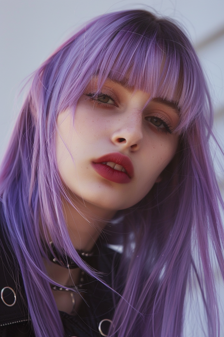 Lavender Hair Ideas 36