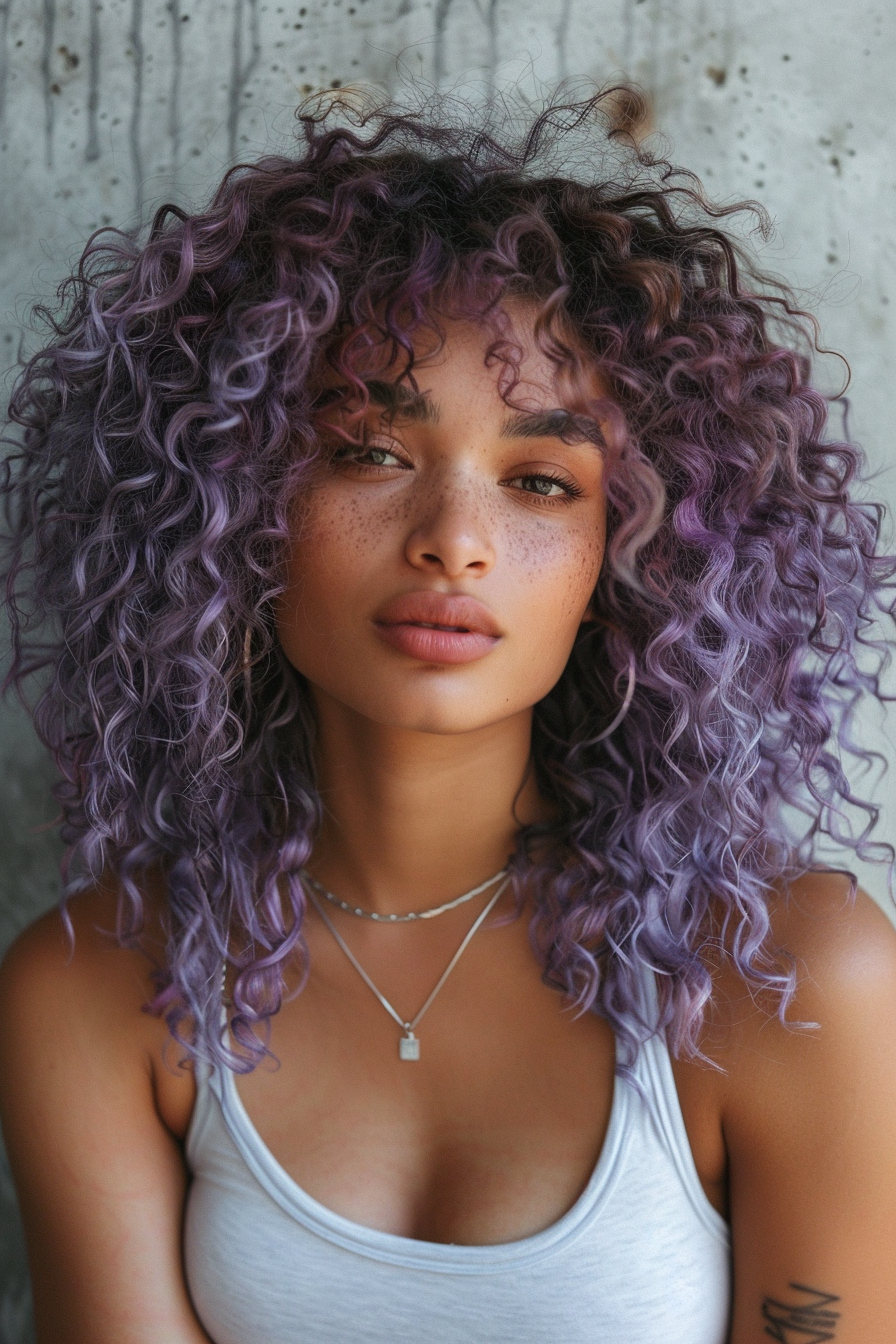 Lavender Hair Ideas 37