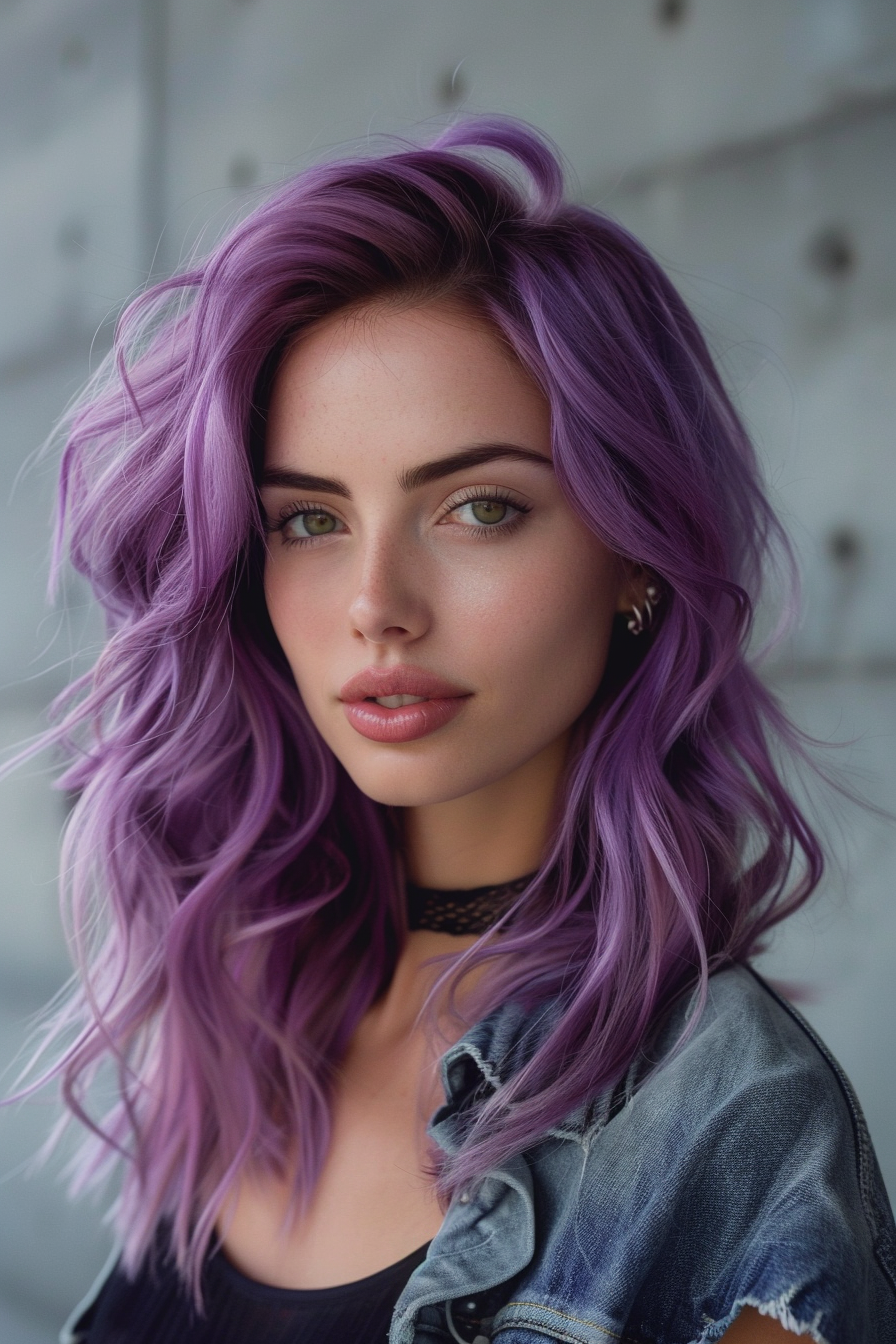 Lavender Hair Ideas 39