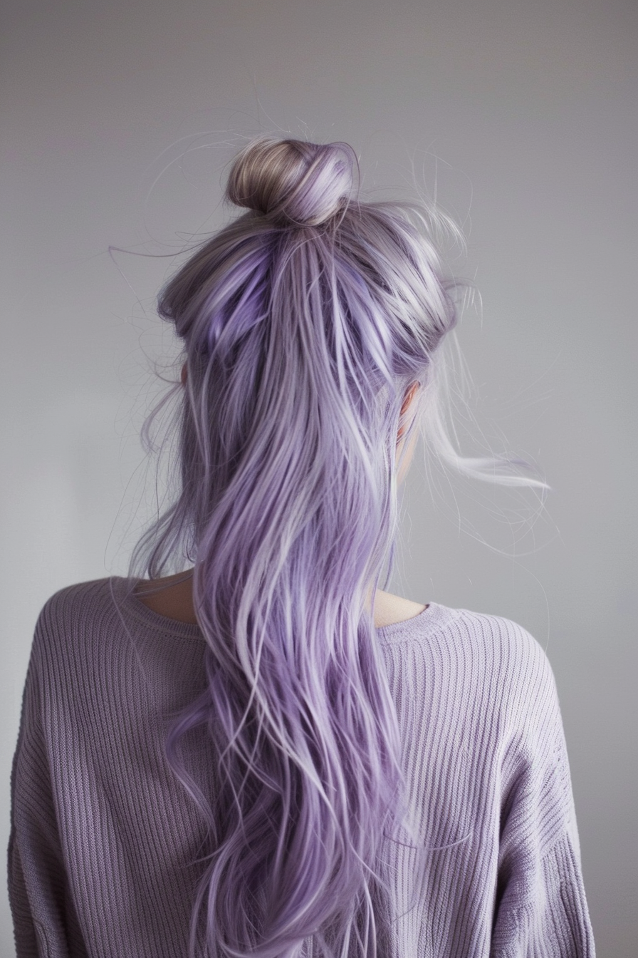 Lavender Hair Ideas 45