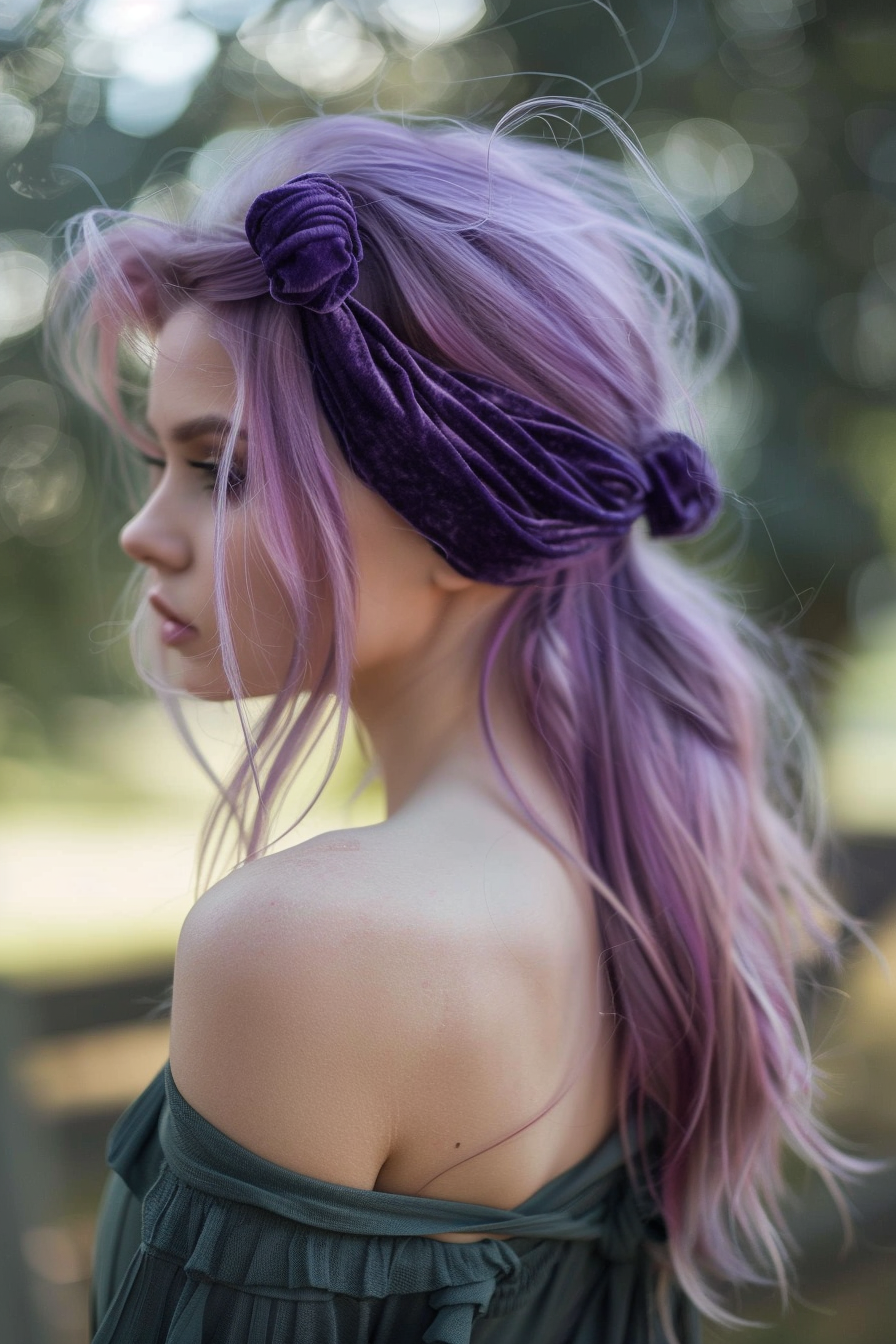 Lavender Hair Ideas 47
