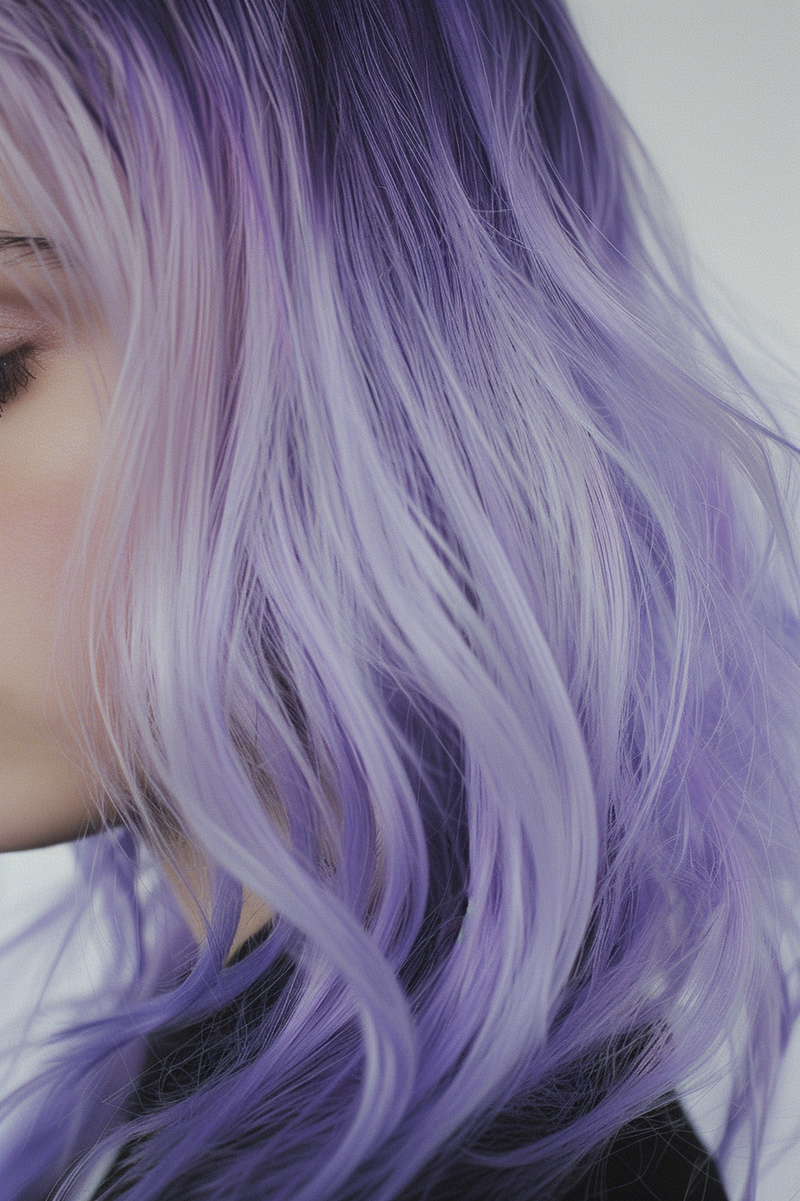 Lavender Hair Ideas 51