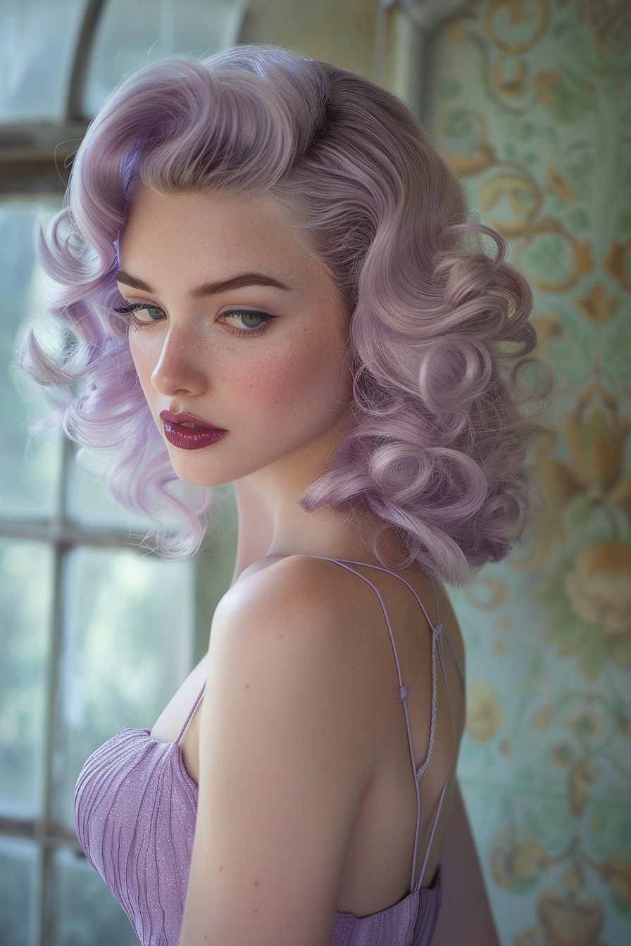 Lavender Hair Ideas 52