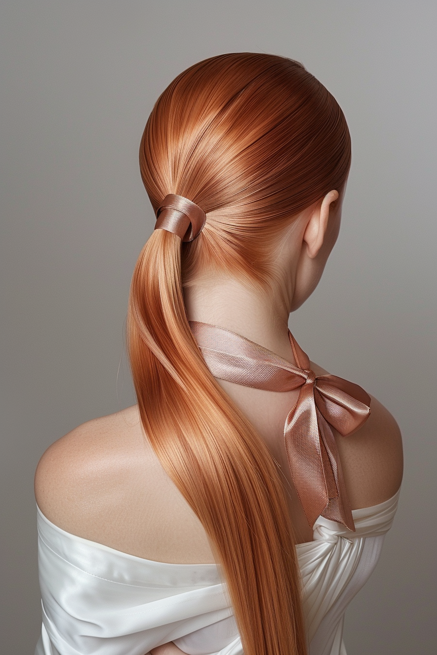 Rose Gold Hair Ideas 12