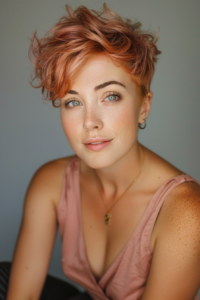 41+ Luscious Rose Gold Hair Ideas