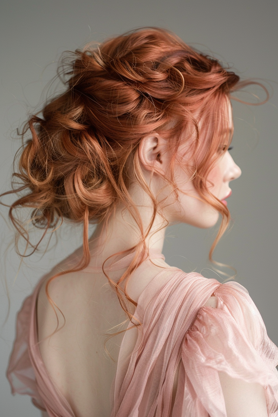 Rose Gold Hair Ideas 41