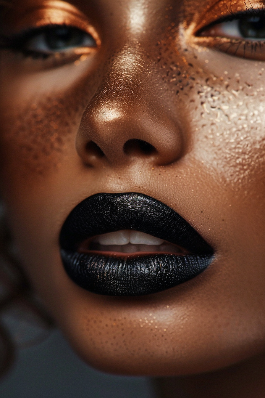 Black Lipstick Ideas 11