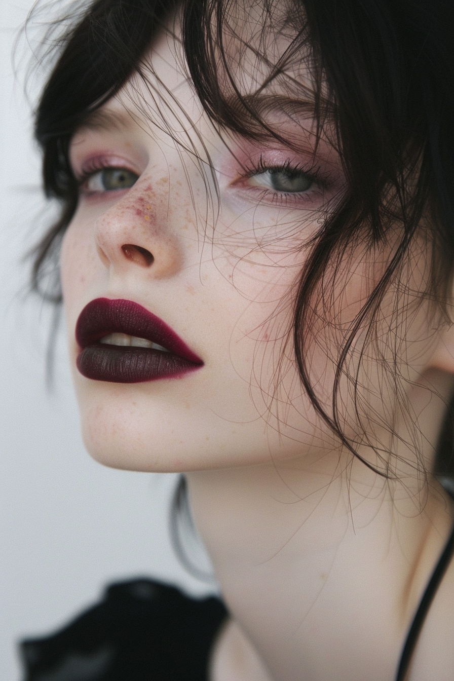 Black Lipstick Ideas 15