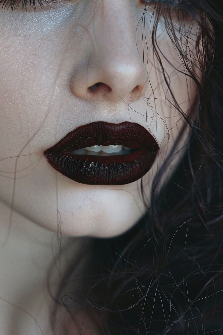 Black Lipstick Ideas 6