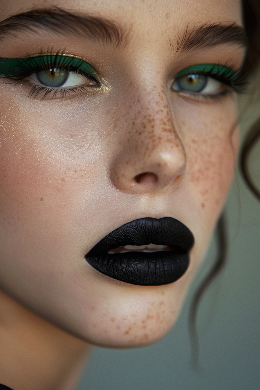 Black Lipstick Ideas 8