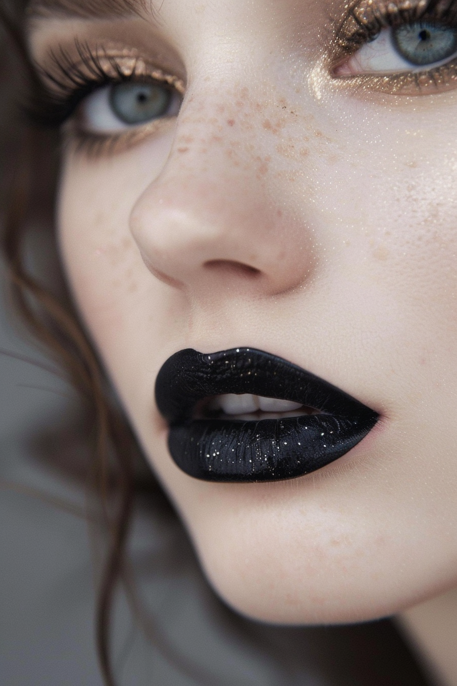 Black Lipstick Ideas 9