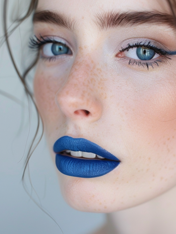 29+ Daring Blue Lipstick Ideas