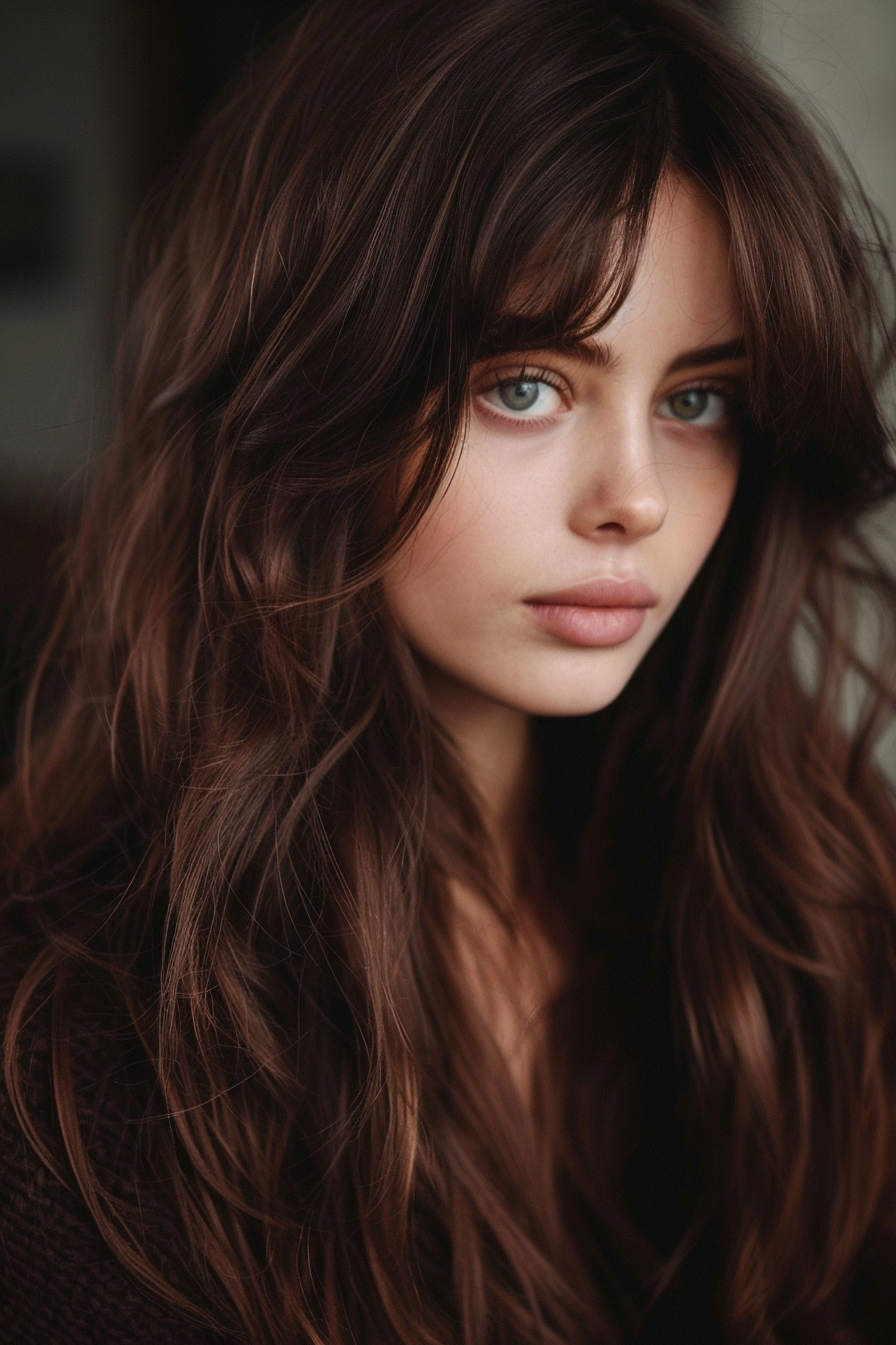 Chocolate Brown Hair Ideas 3