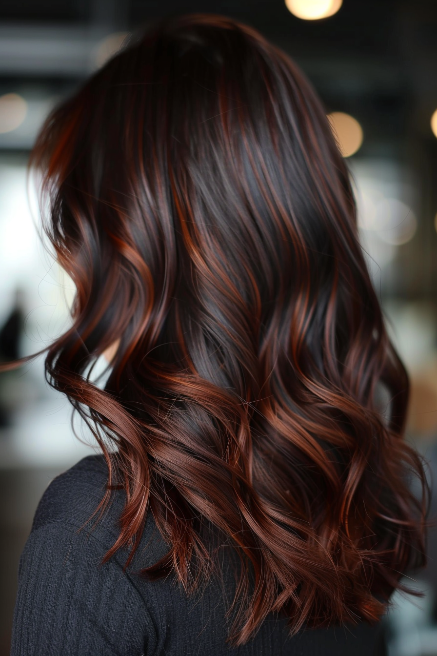 Chocolate Brown Hair Ideas 41