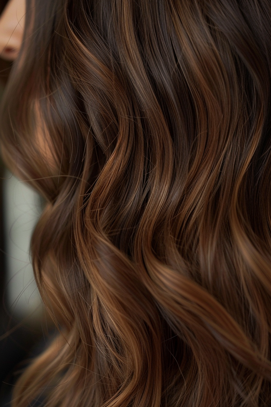 Chocolate Brown Hair Ideas 47